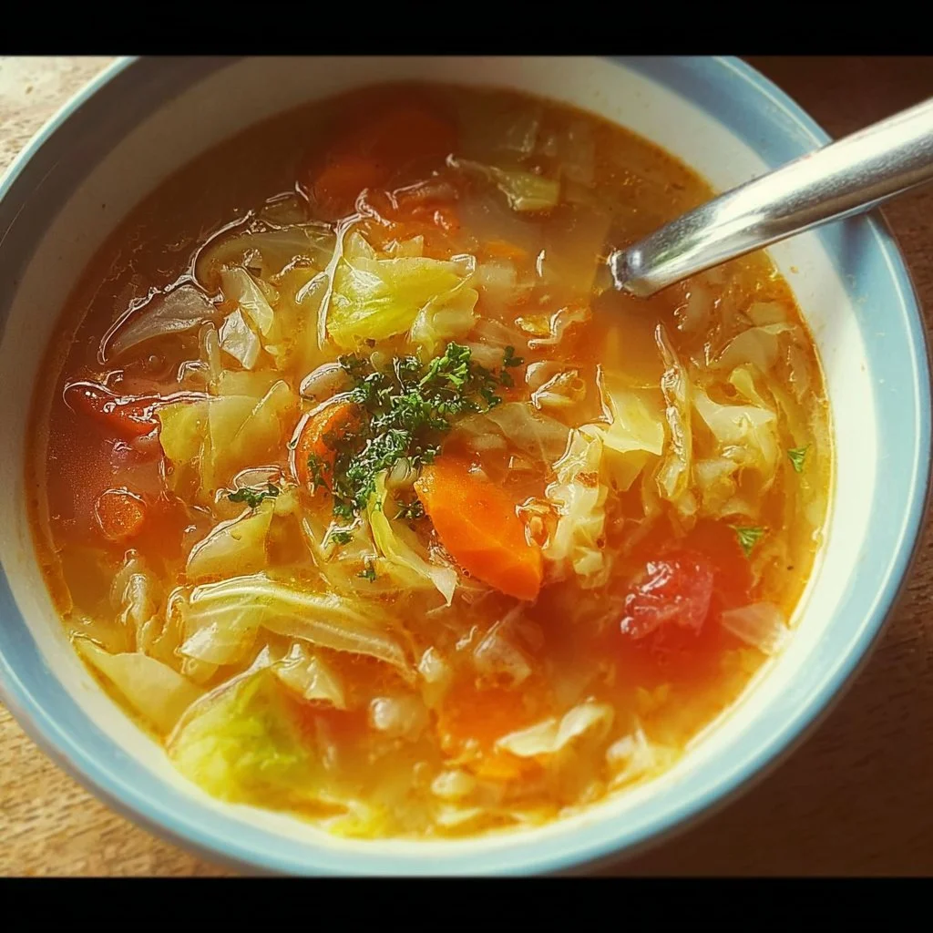 Low Calorie Cabbage Fat Burning Soup