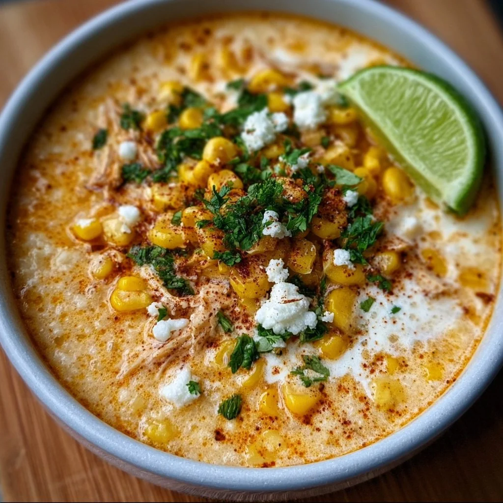 Mexican Street Corn Soup