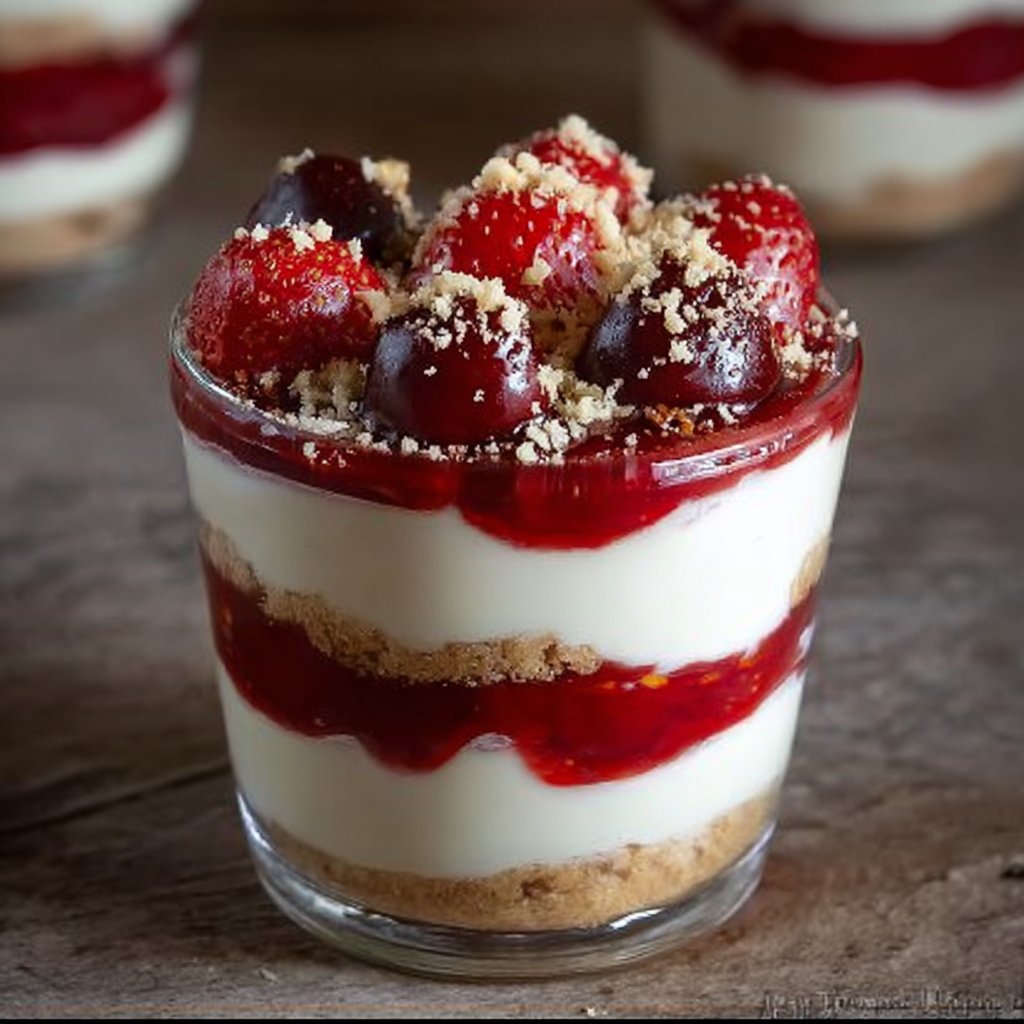 No-Bake Cheesecake Parfait