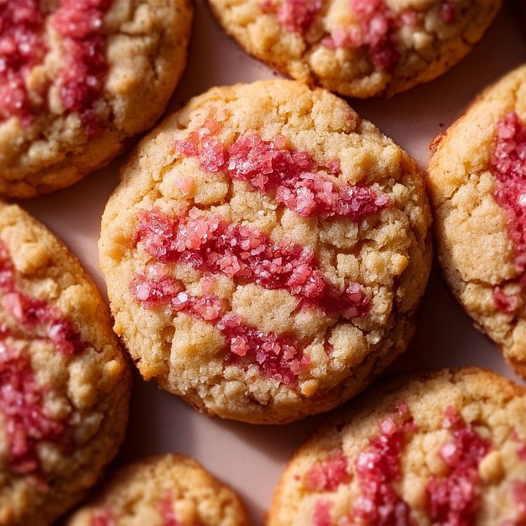 Strawberry Crunch Cookies