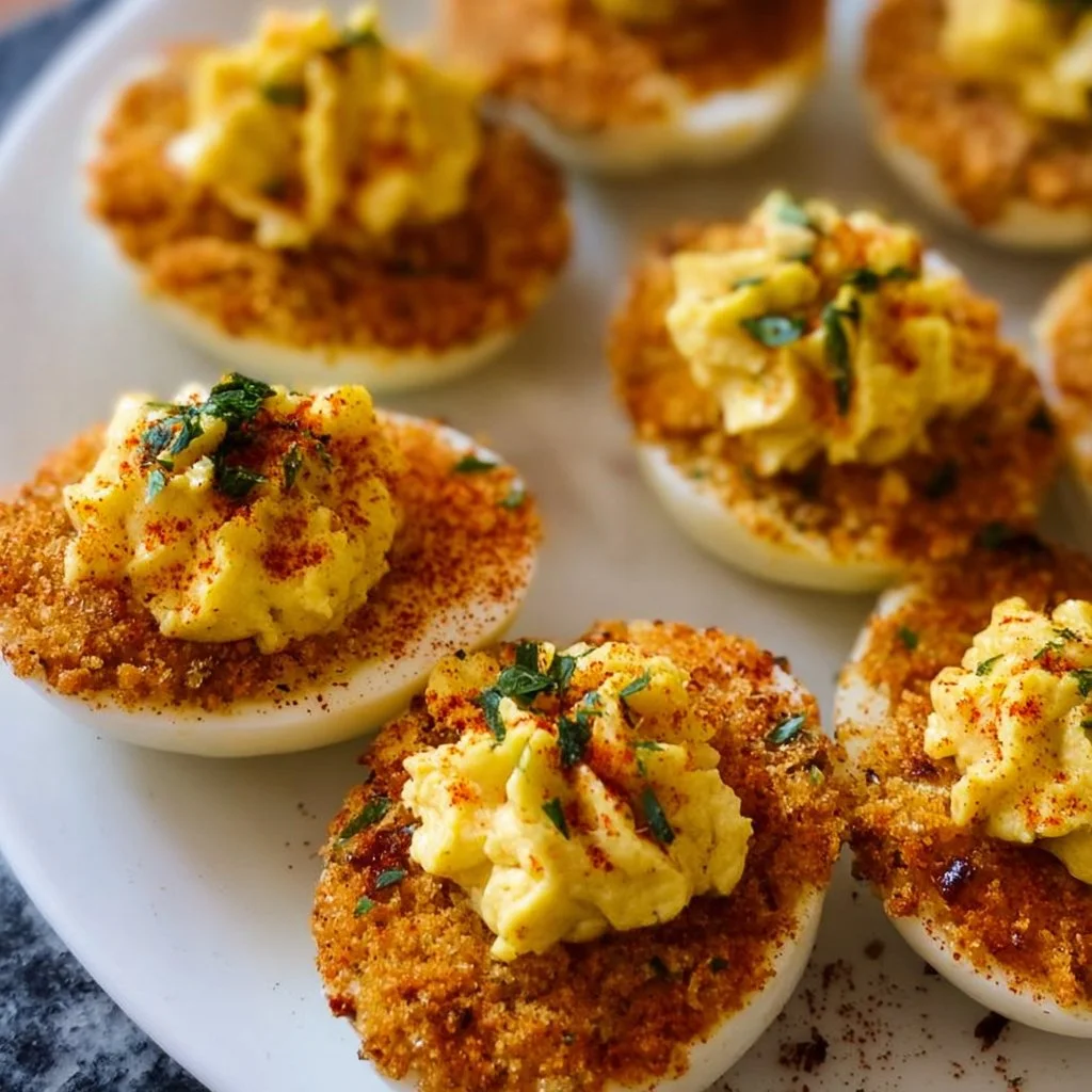 Air Fryer Deviled Eggs