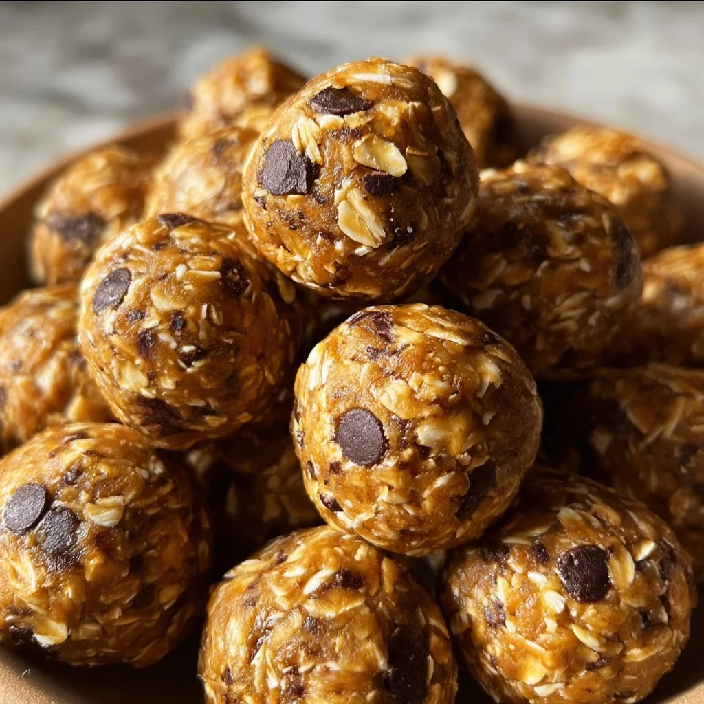 No-bake peanut butter energy bites, a healthy snack for energy boost