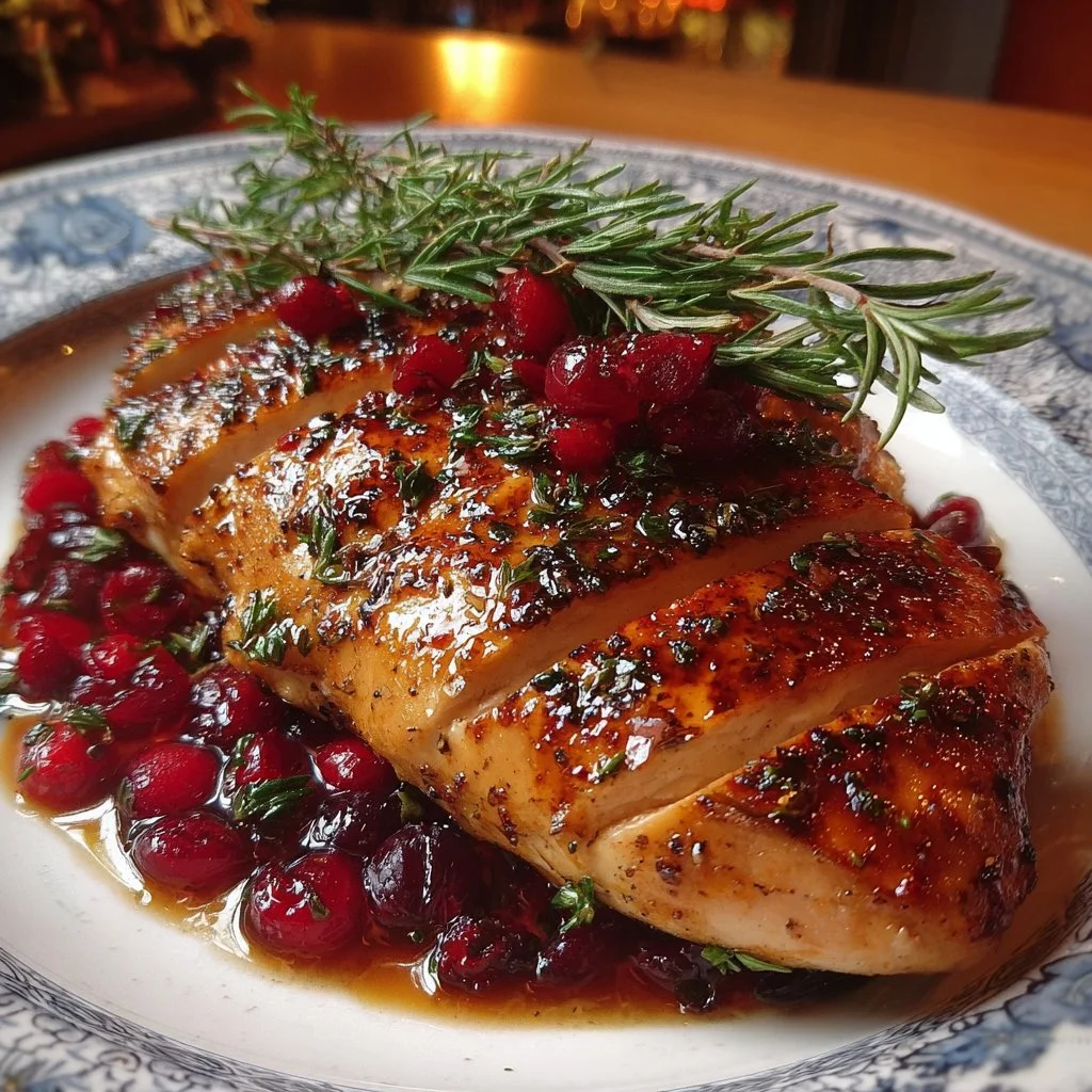 Perfectly cooked holiday chicken breast recipe with easy steps for a festive meal