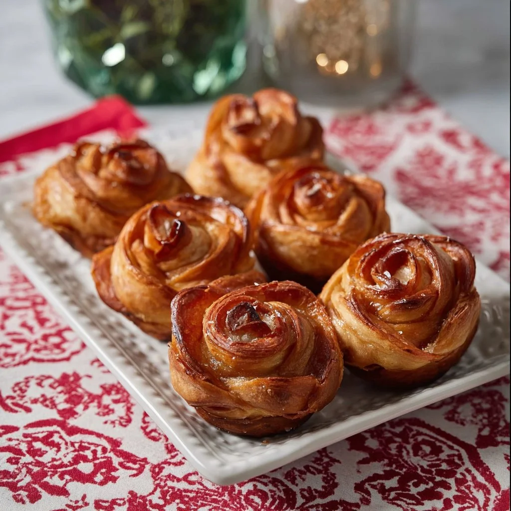 Valentine’s Day Pizza Roses
