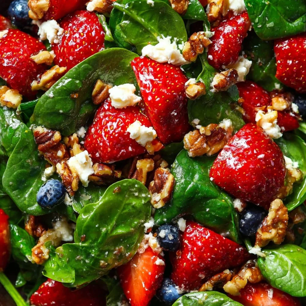 30-Minute Strawberry Spinach Salad