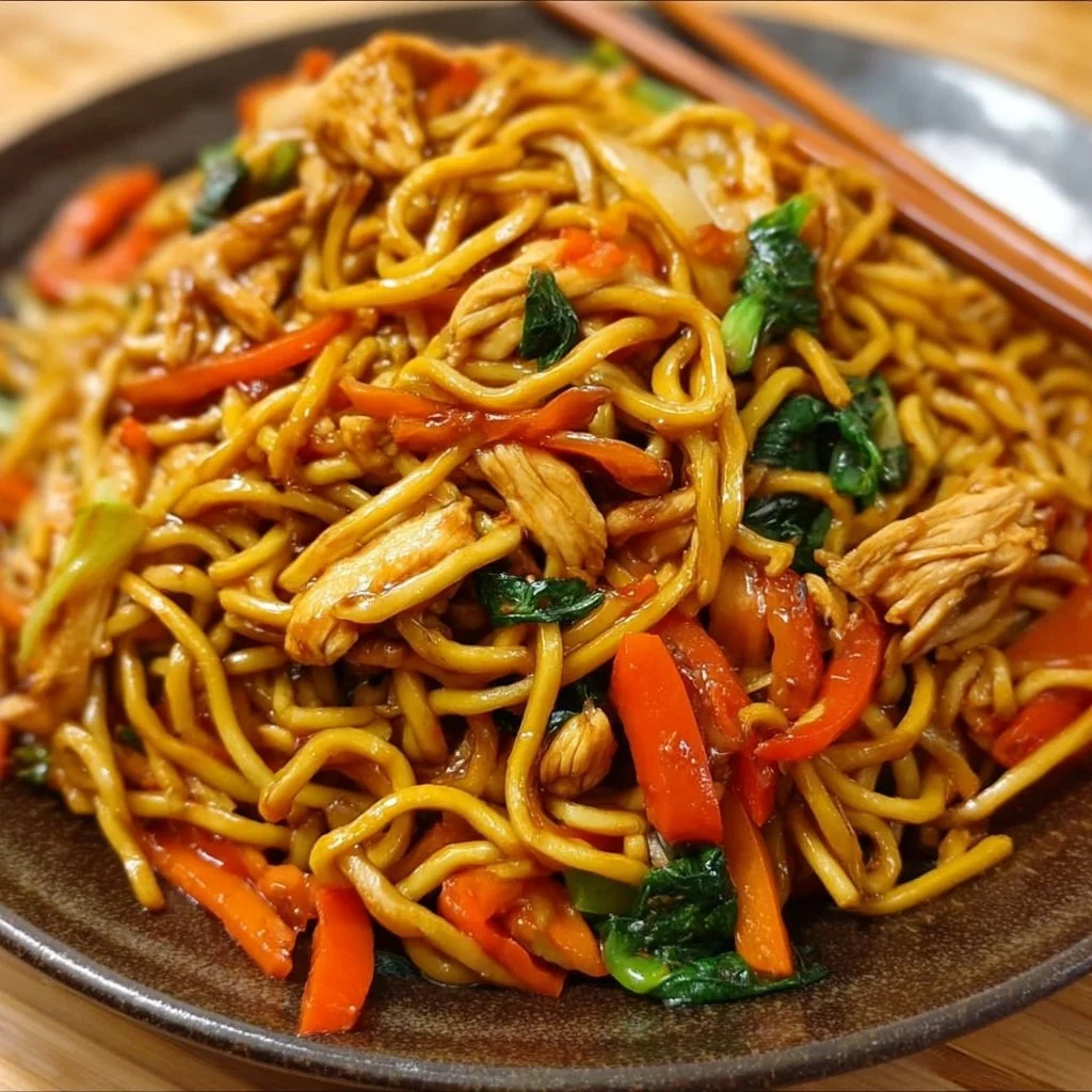 Chicken Lo Mein