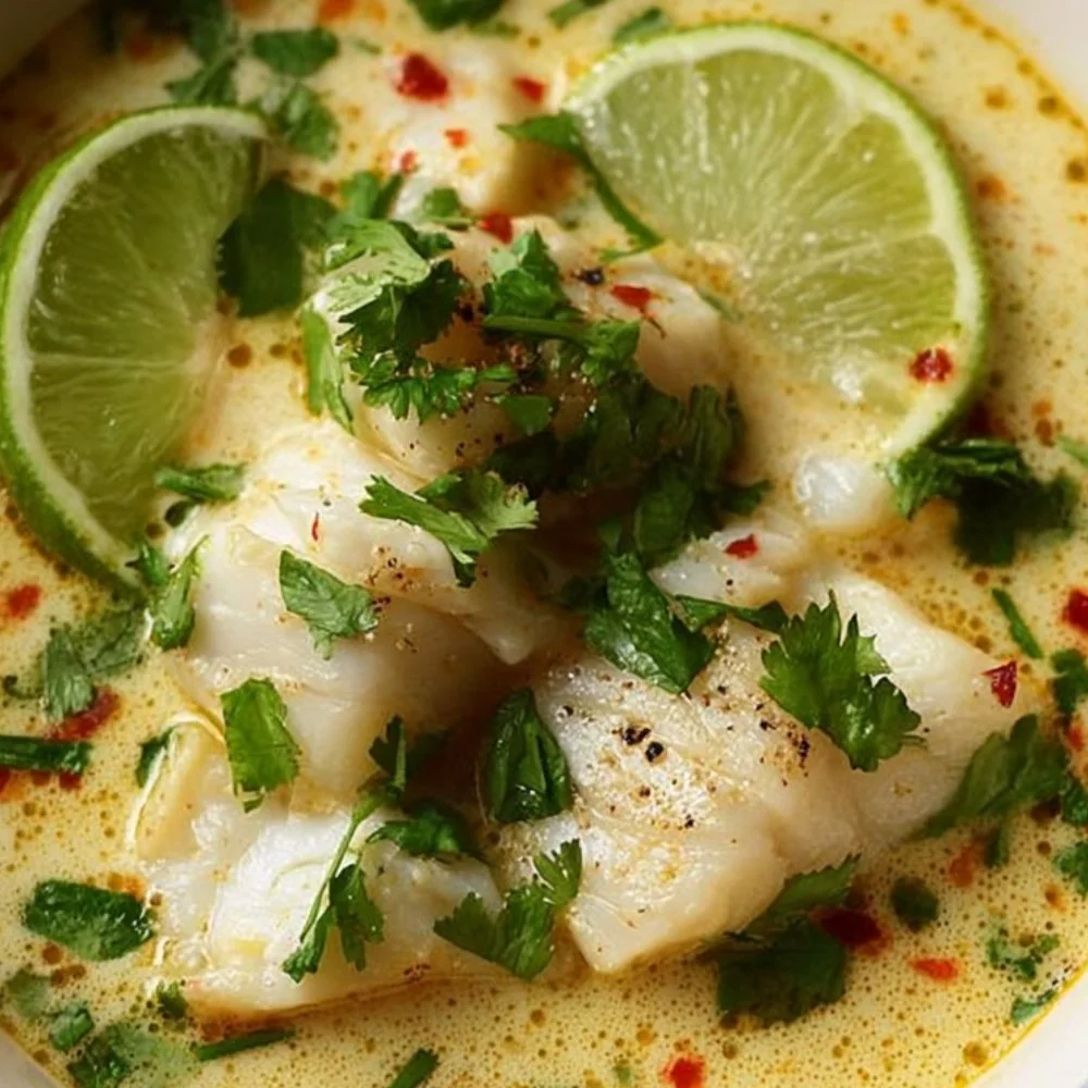 Coconut Lime Fish Soup