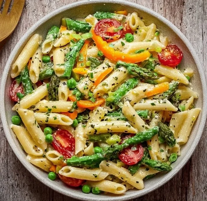 Creamy Pasta Primavera