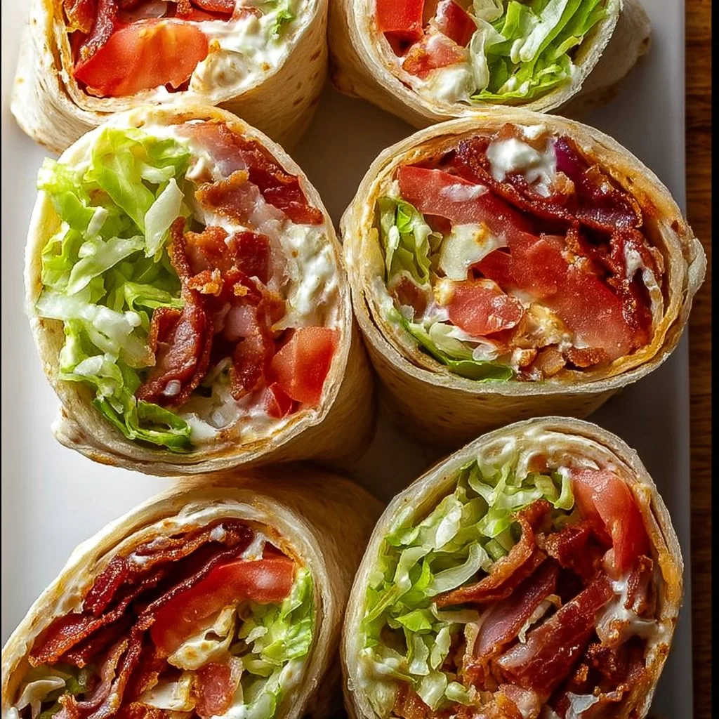 Easy Meal Prep BLT Wraps
