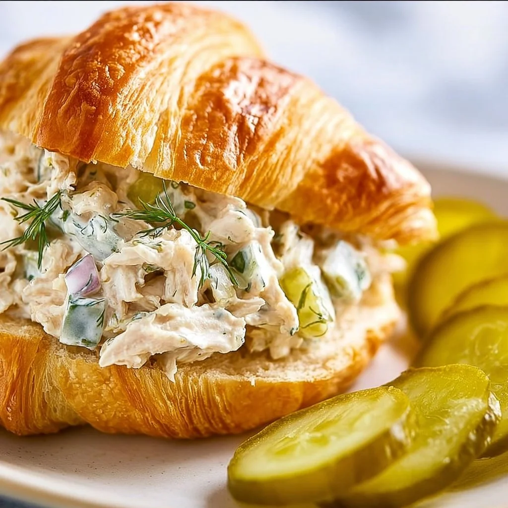 Flavored Dill Pickle Chicken Salad