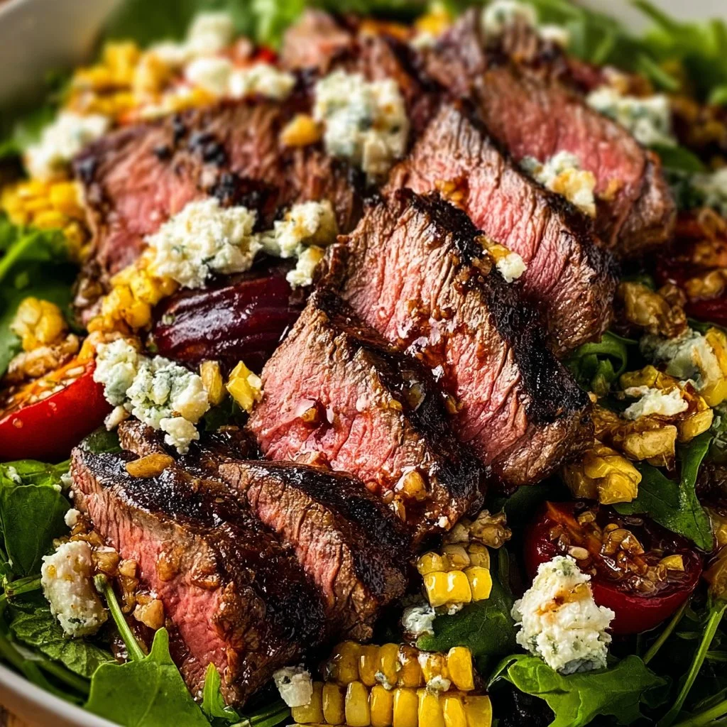 Grilled Balsamic Steak Salad