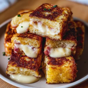 Hawaiian Roll Grilled Cheese sandwich with melted cheese and golden bread