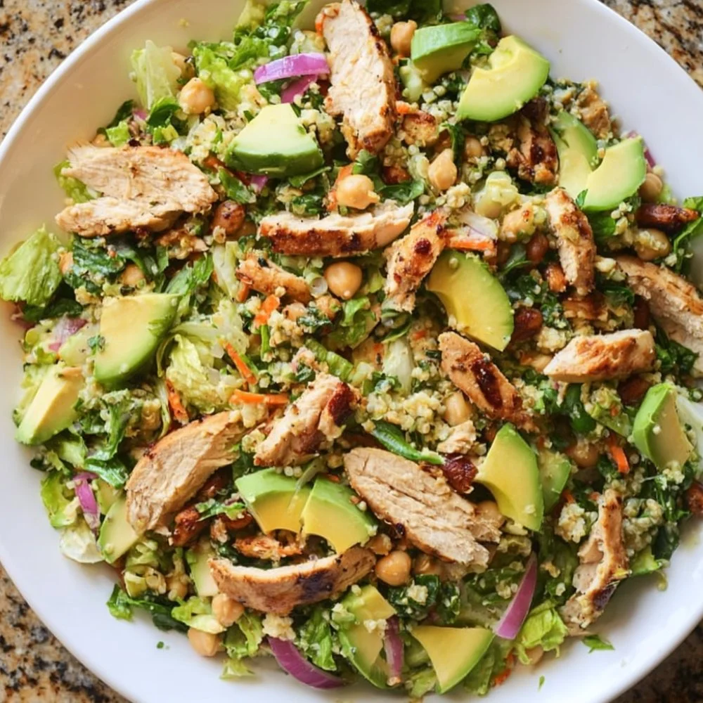 High Protein Jennifer Aniston Salad