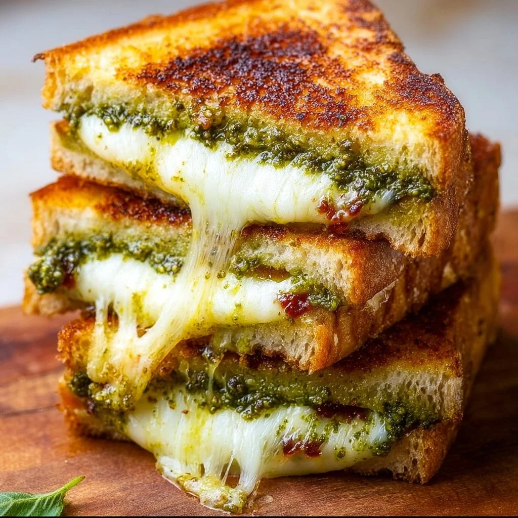Pesto Grilled Cheese