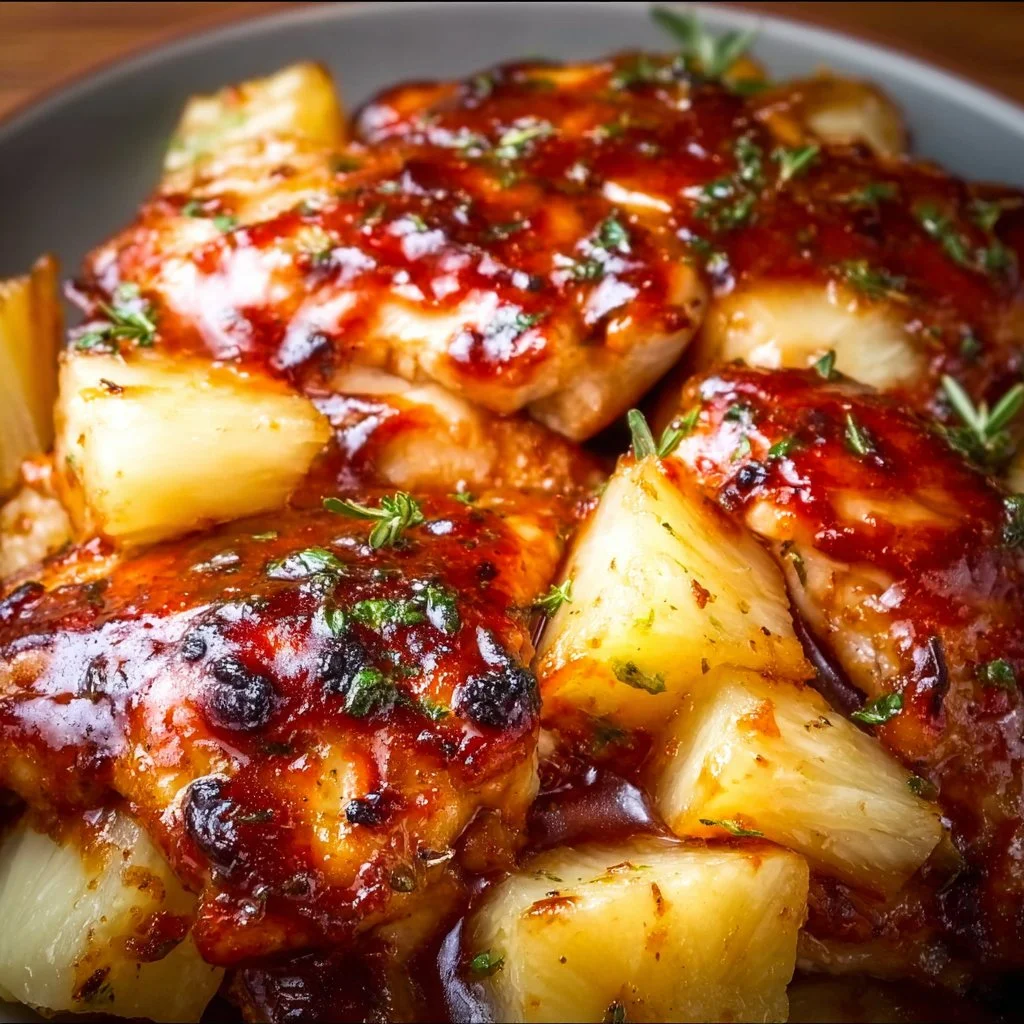Pineapple Barbecue Chicken