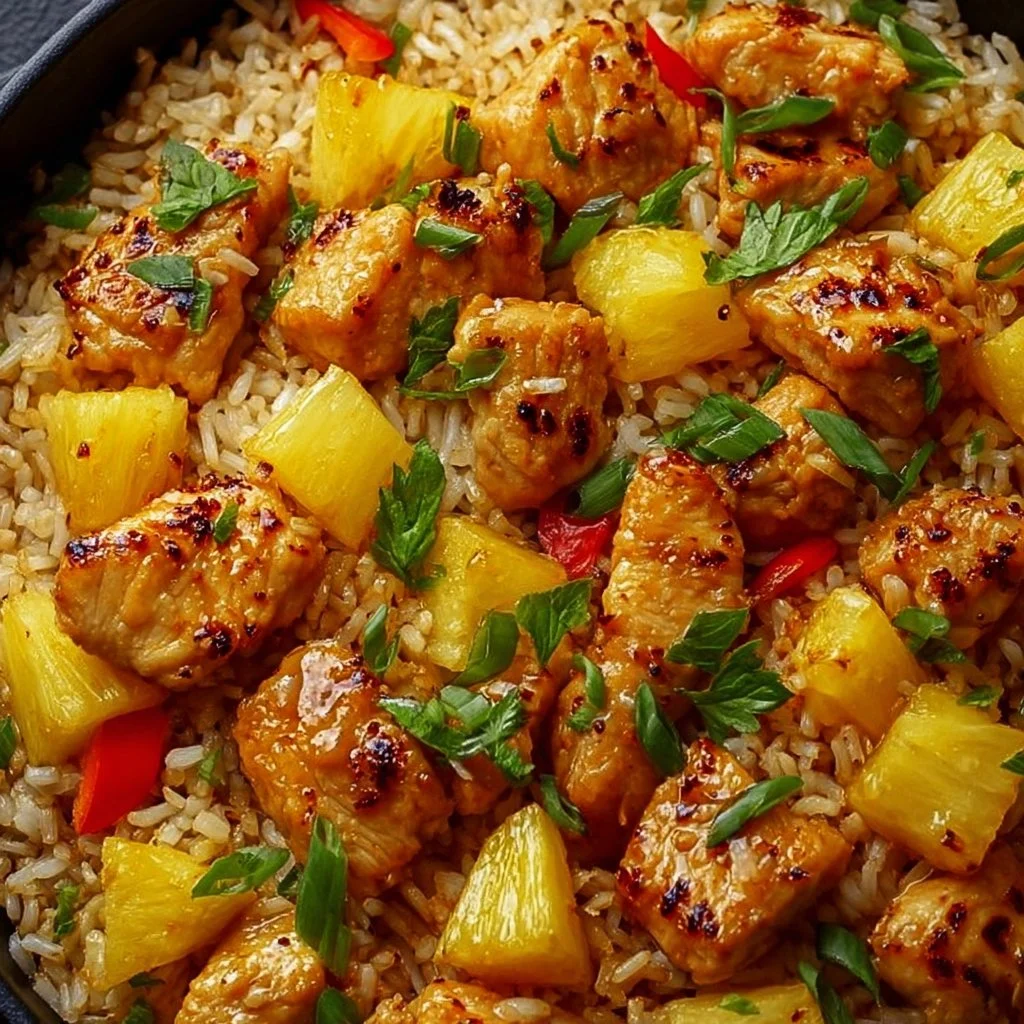 Pineapple Chicken and Rice