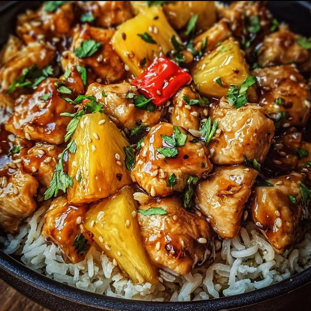 Pineapple Chicken and Rice