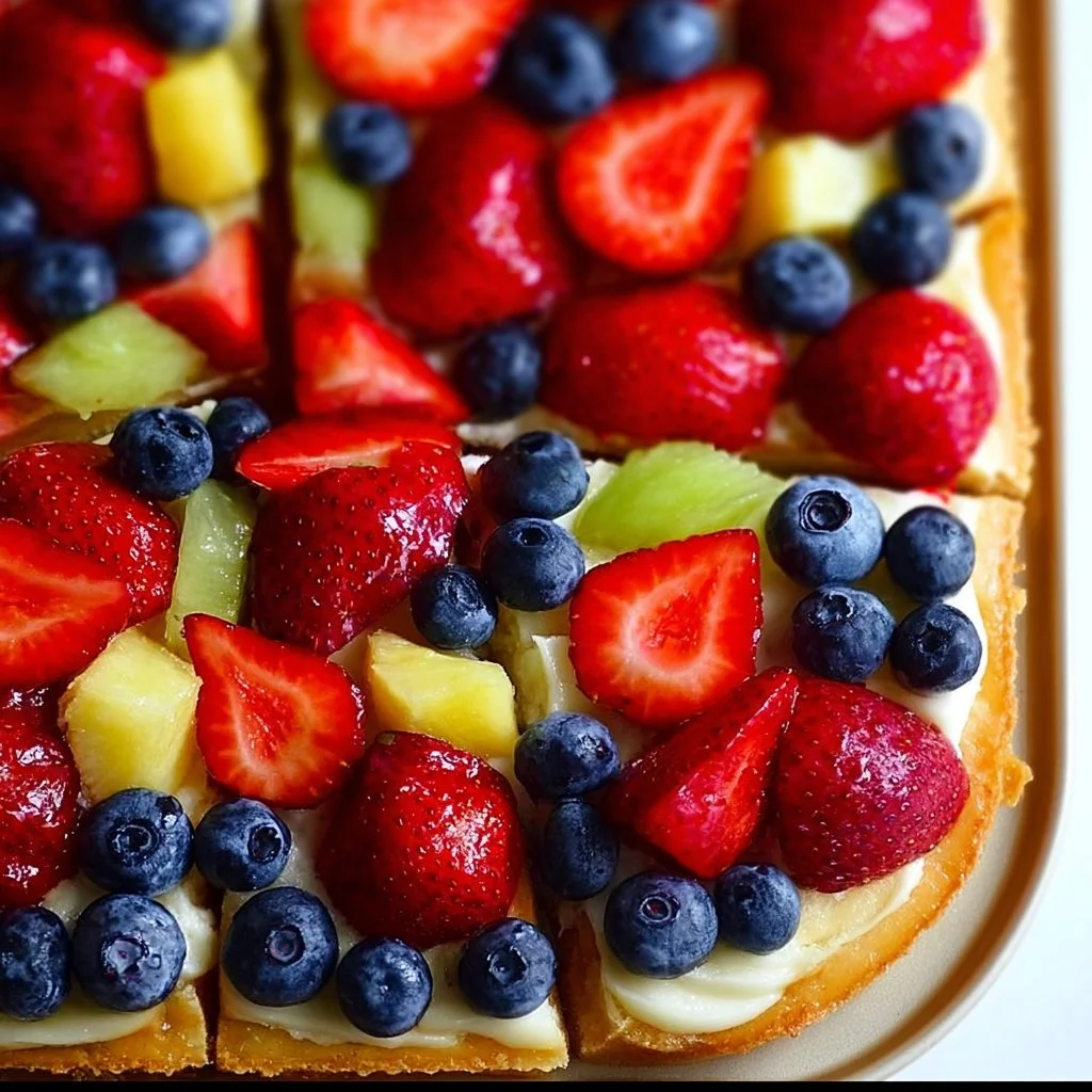 Easy Fruit Pizza