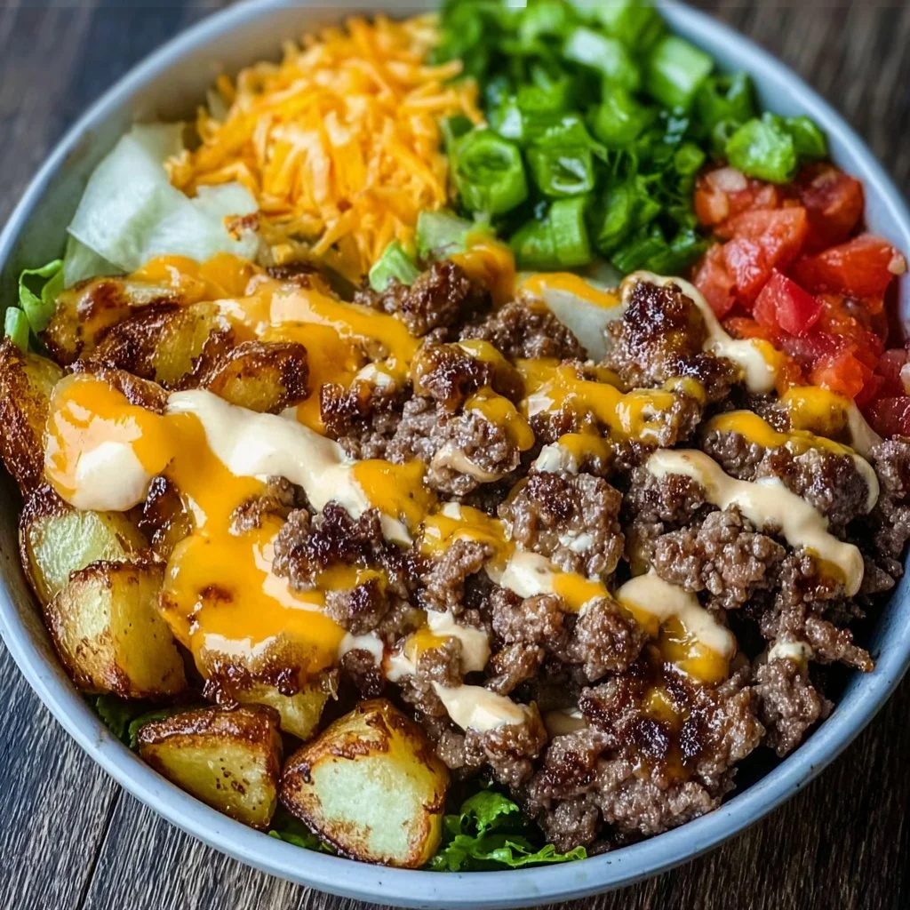 Savory Smash Burger Bowl: A Low-Carb Delight You’ll Love