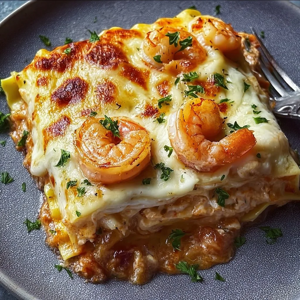 Must See: The Recipe That Feels Like Home | Shrimp Recipes for Dinner, Seafood Dish Recipes, Seafood Lasagna Recipes