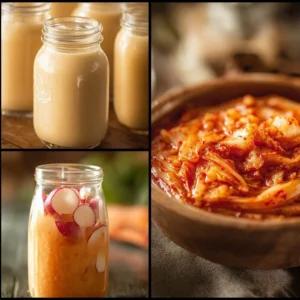 Delicious selection of fermented food recipes for gut health