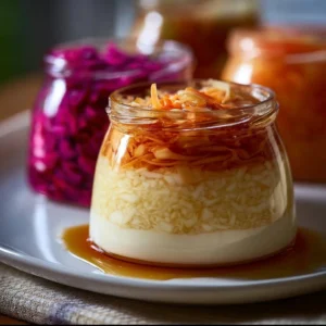Fermented foods like kimchi and yogurt promote gut health and digestion.