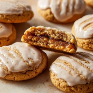 Delicious homemade Brown Sugar Pop Tart Cookies on a plate